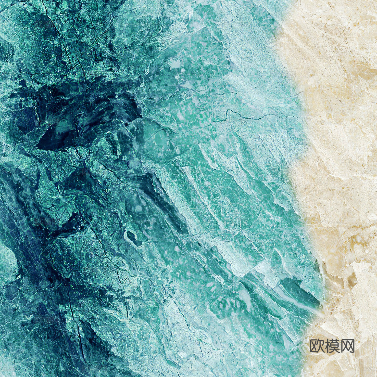 海洋之蓝色奢石大理石贴图