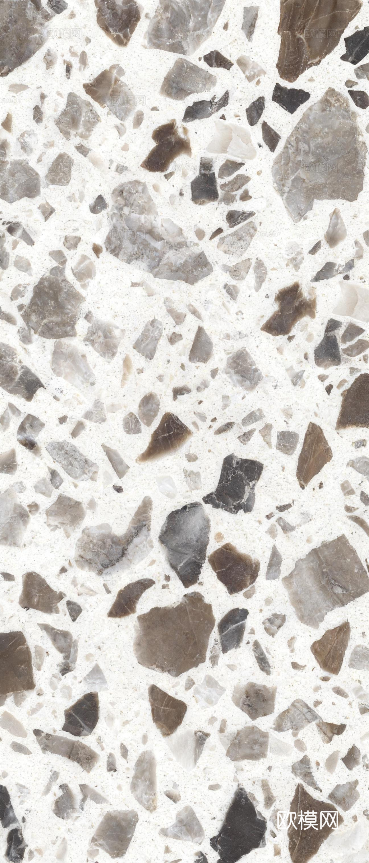 棕色颗粒水磨石 白色水磨石 浅色系水磨石 棕色系水磨石