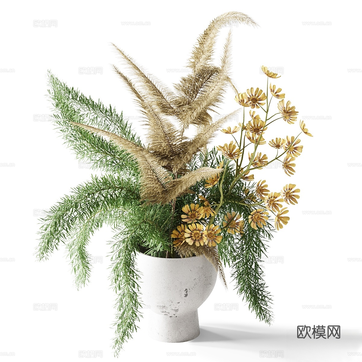 植物花束0223d模型下载