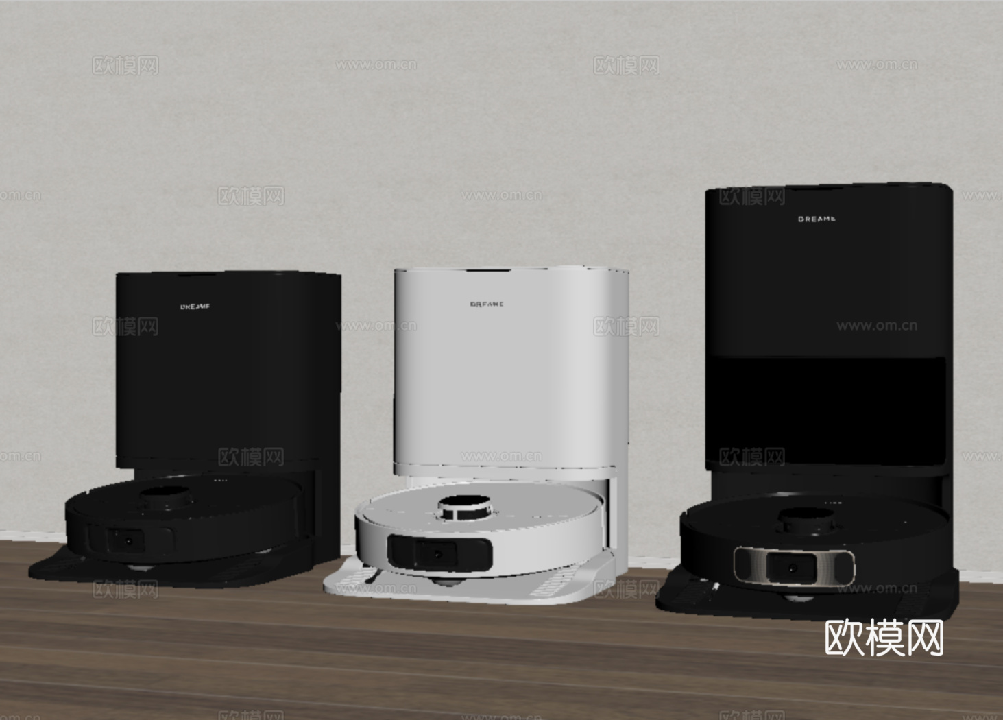 现代扫地机器人su模型