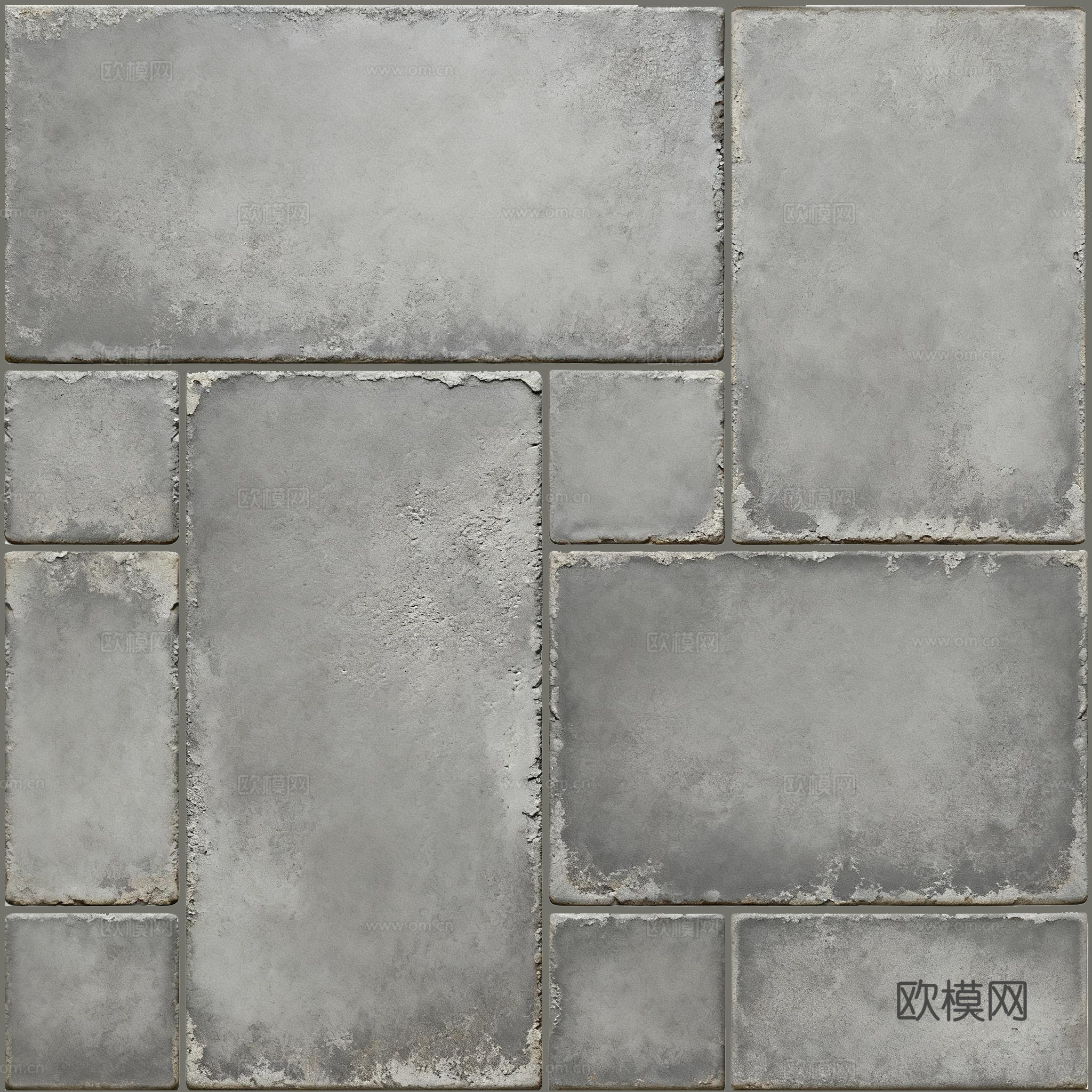 仿古砖 无缝灰色旧仿古砖 诧寂风灰色地砖 罗马拼灰色复古砖