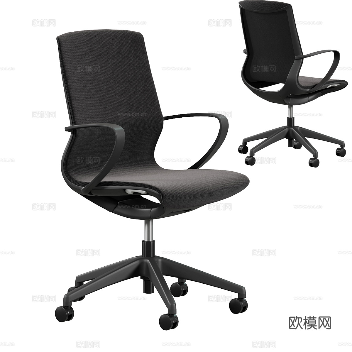 办公椅3d模型下载