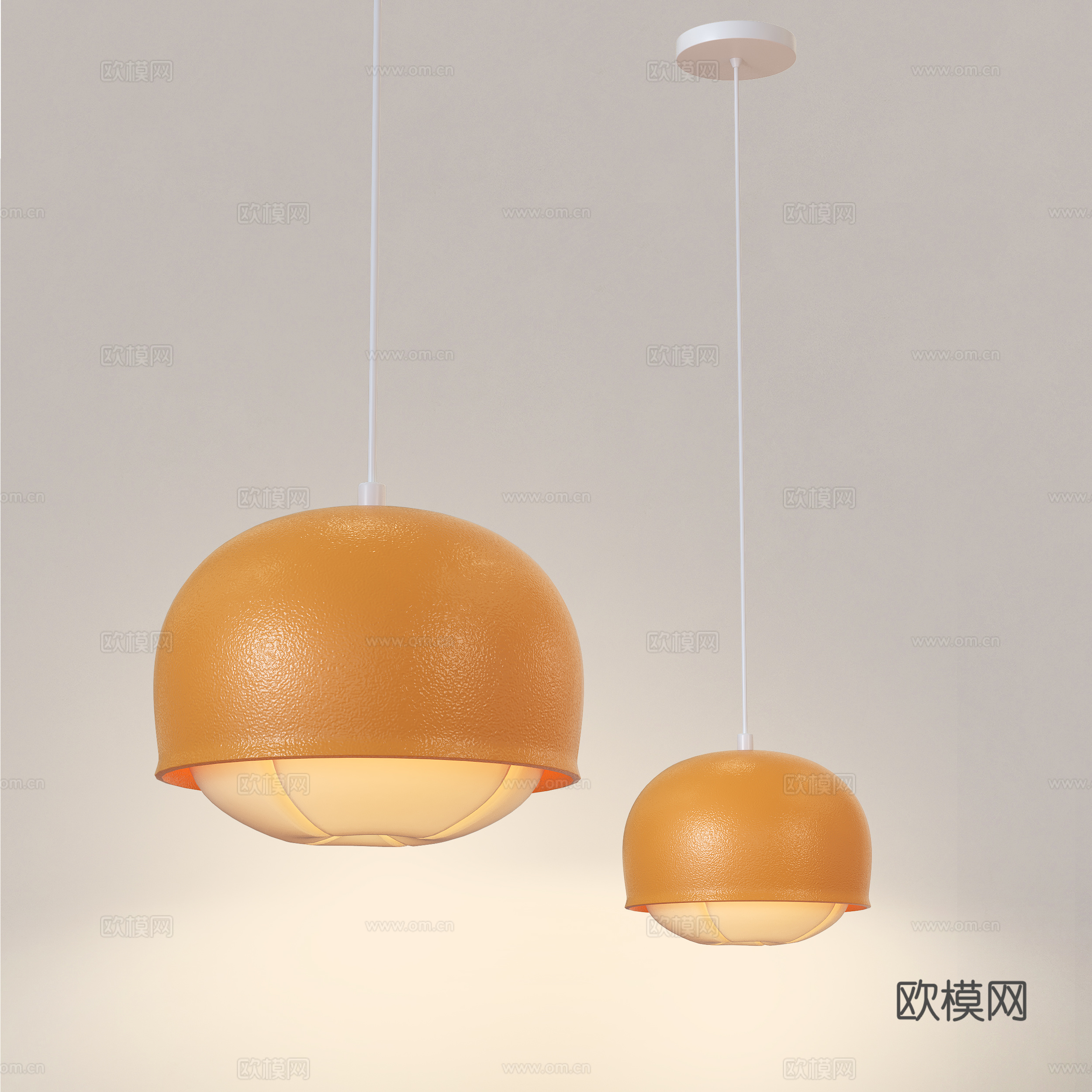 儿童房小吊灯现代创意小吊灯北欧小吊灯奶油风小吊灯卧室床头吊灯su模型