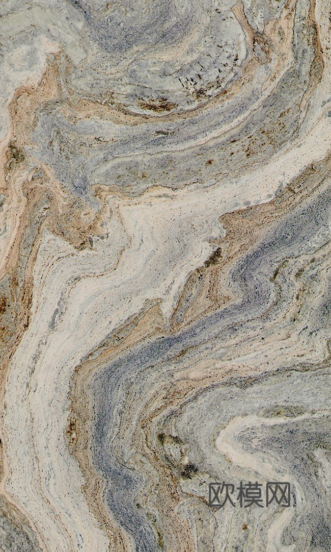 山水蓝金沙大理石