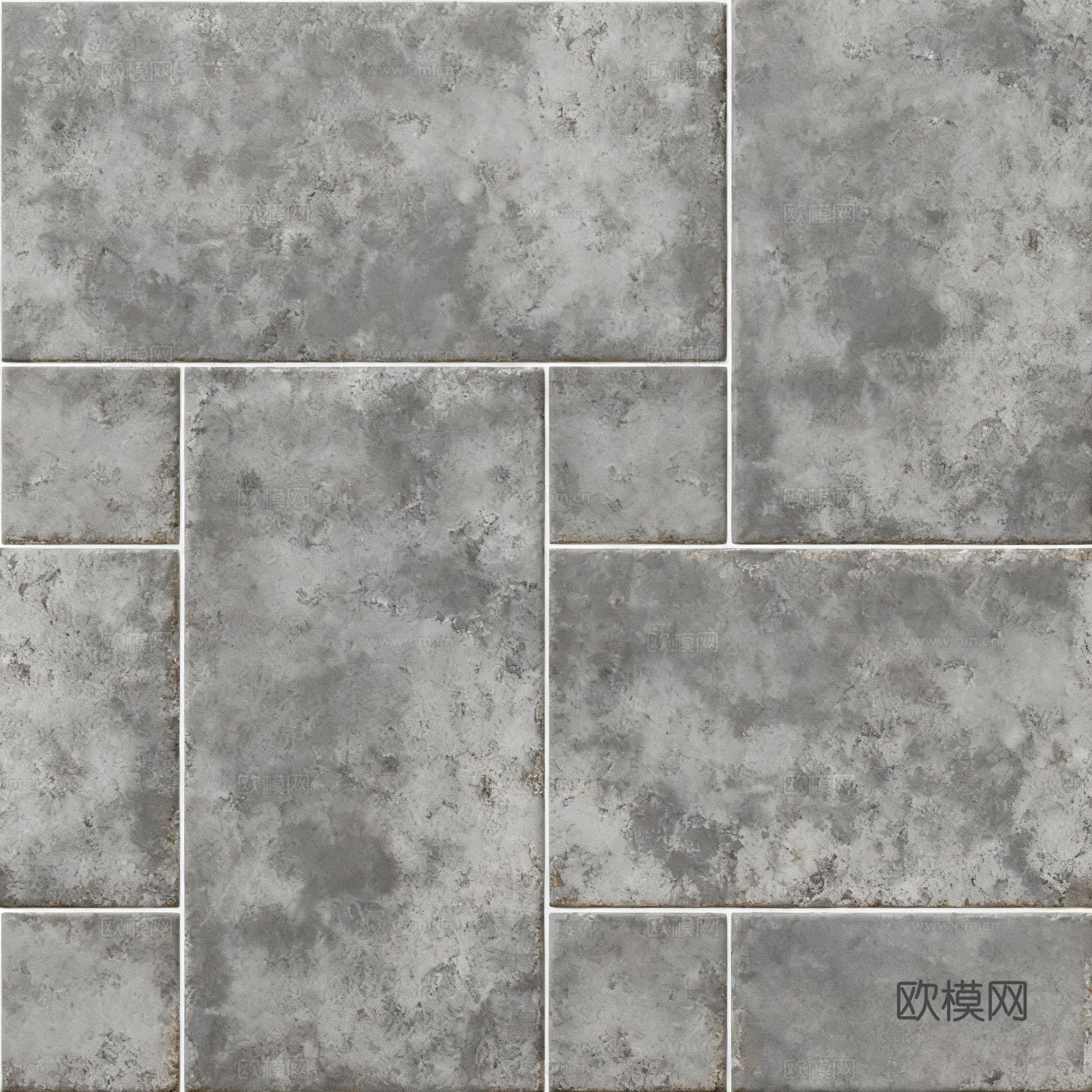 仿古砖 无缝灰色旧仿古砖 诧寂风灰色地砖 罗马拼灰色复古砖