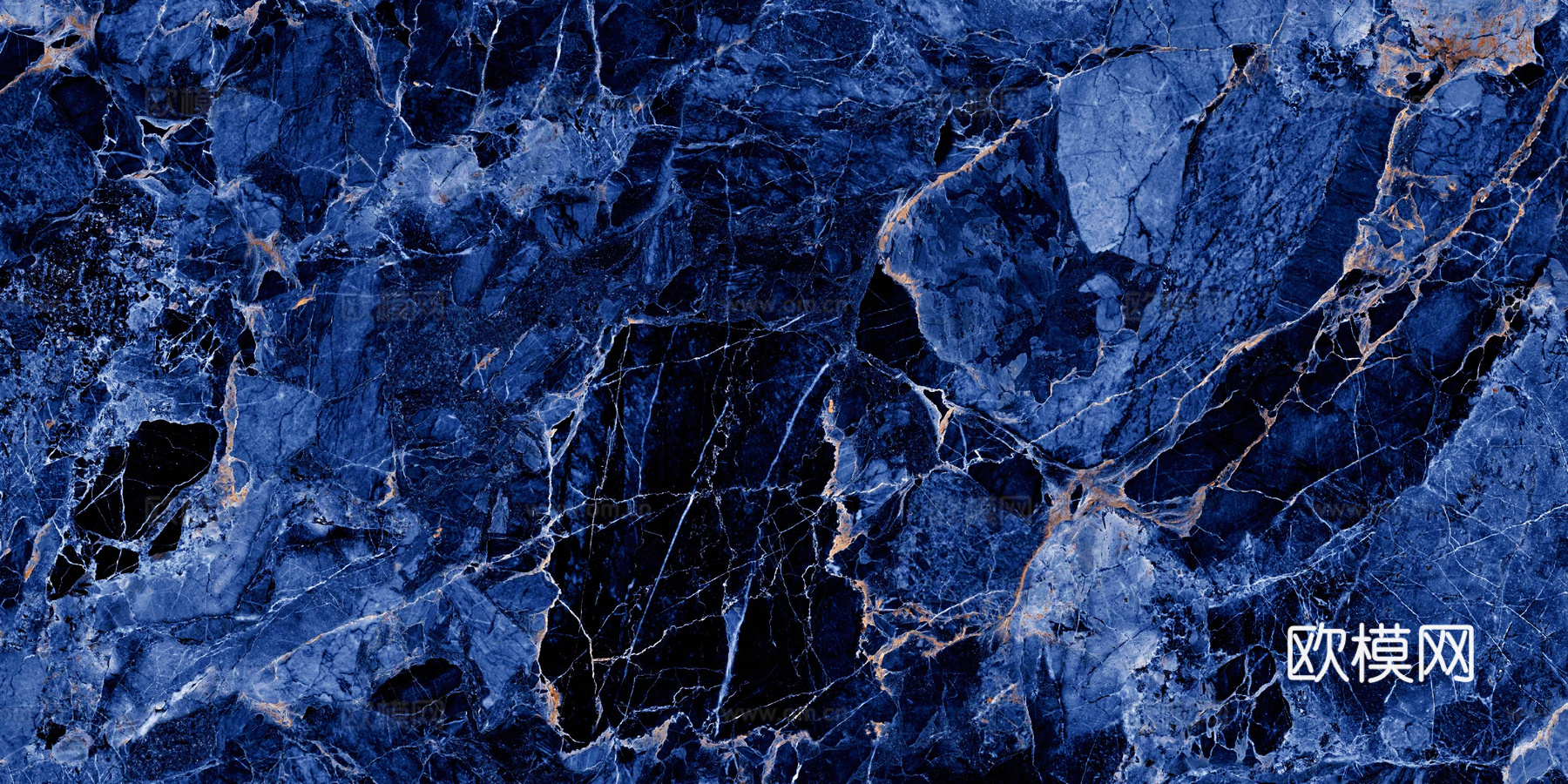 简一布拉特斯蓝色大理石贴图