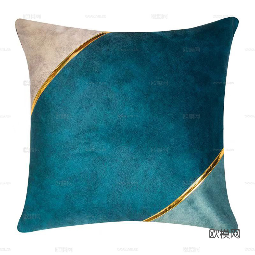 现代抱枕 枕头 印花抱枕 拼接抱枕