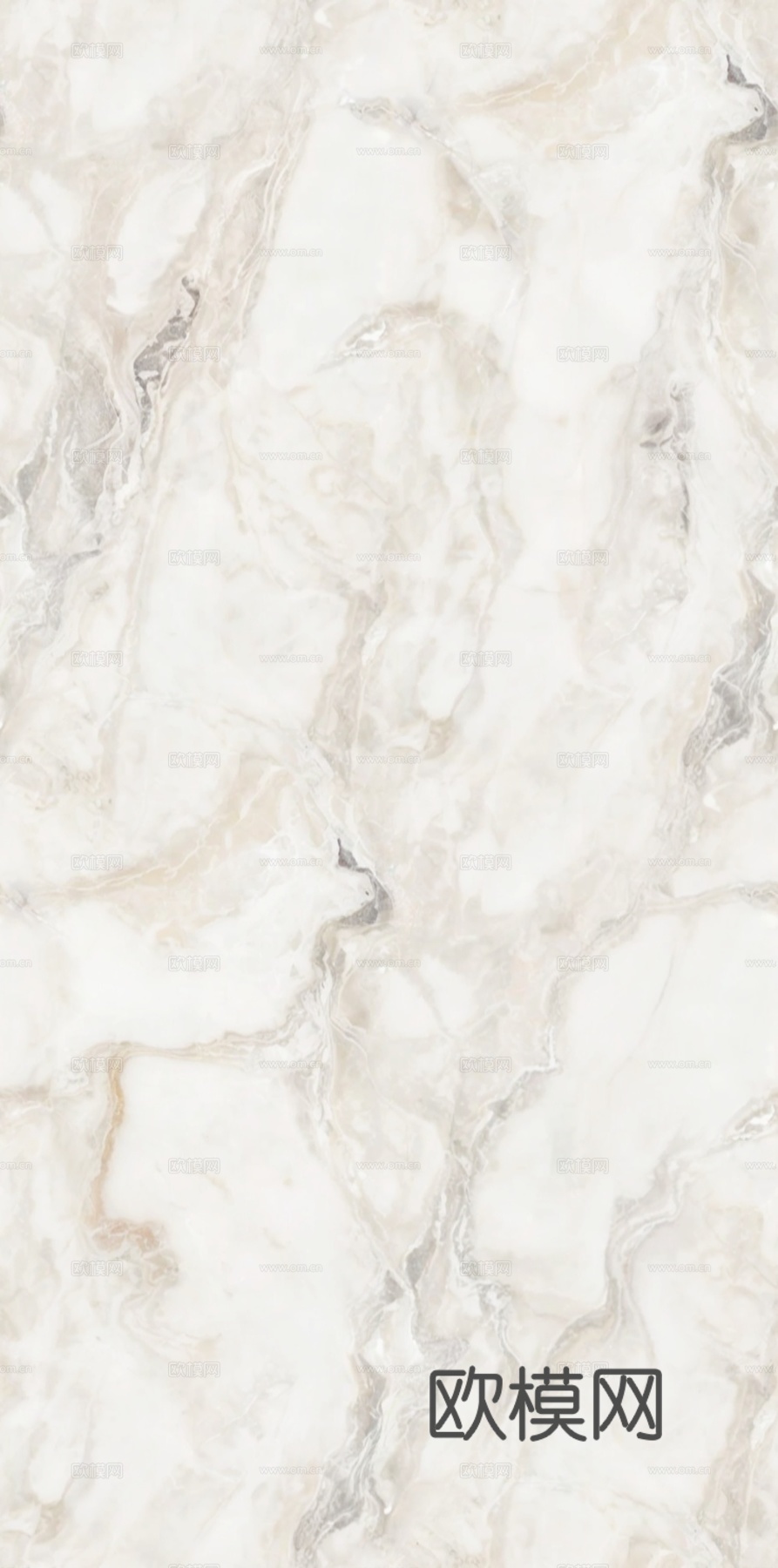 无缝连纹白色岩板