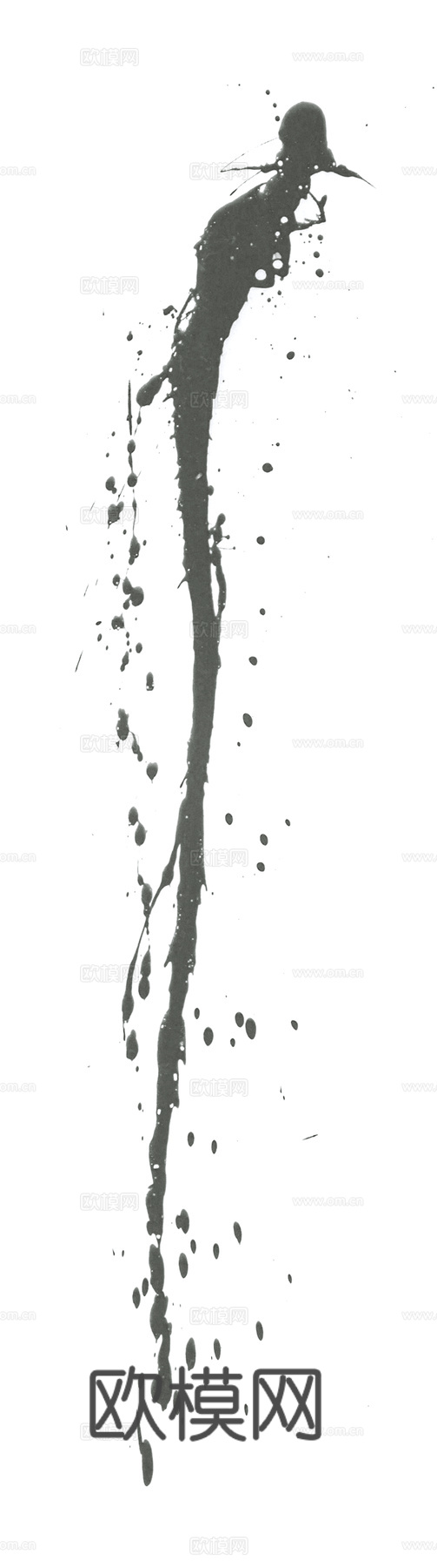 飞溅墨迹 水迹 污迹 污渍 墨水涂鸦 抽象艺术画下载