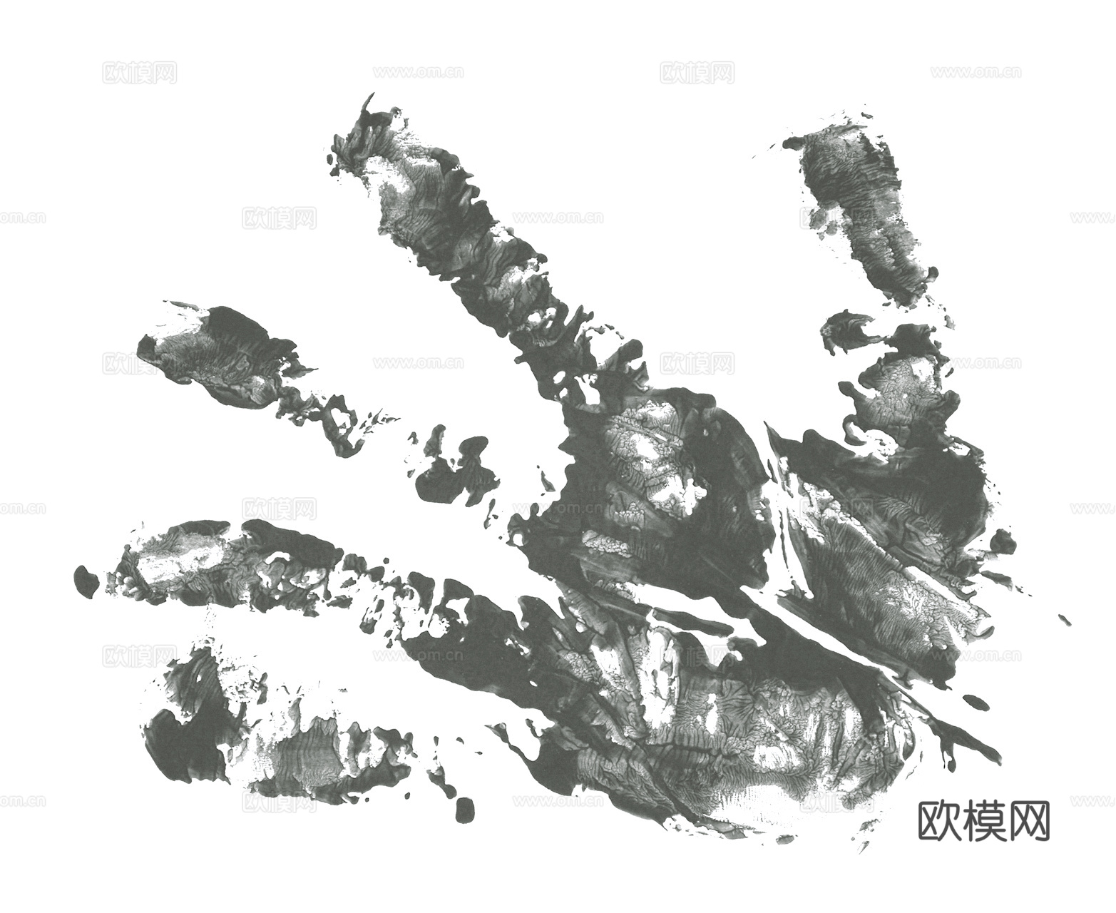 飞溅墨迹 水迹 泼墨 污迹 污渍 墨水涂鸦 抽象艺术画下载