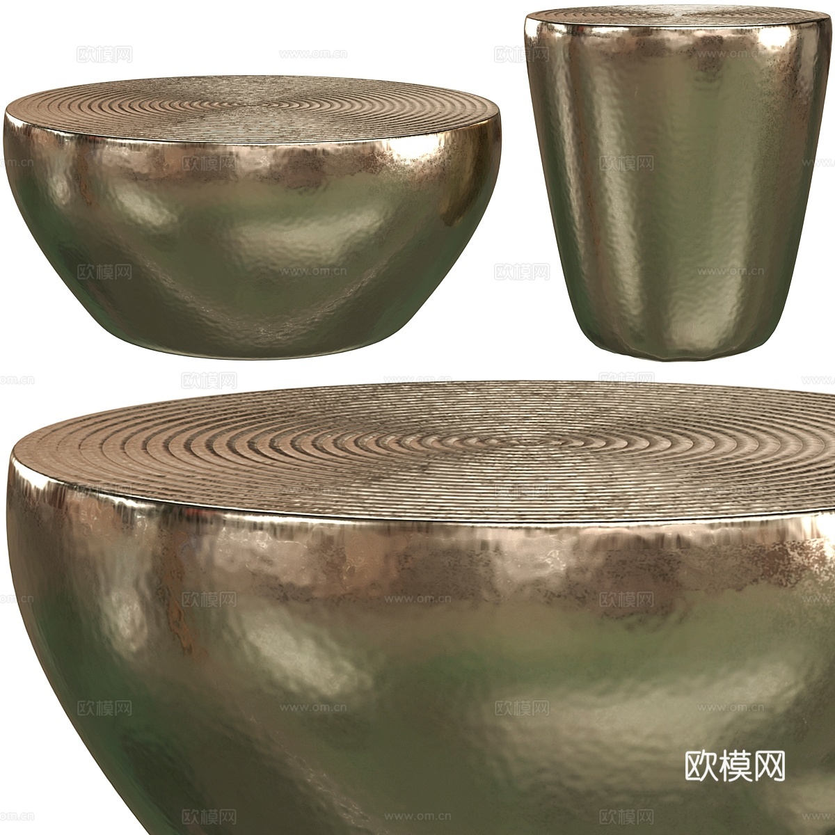 咖啡桌 Arteriors Home Clint3d模型下载