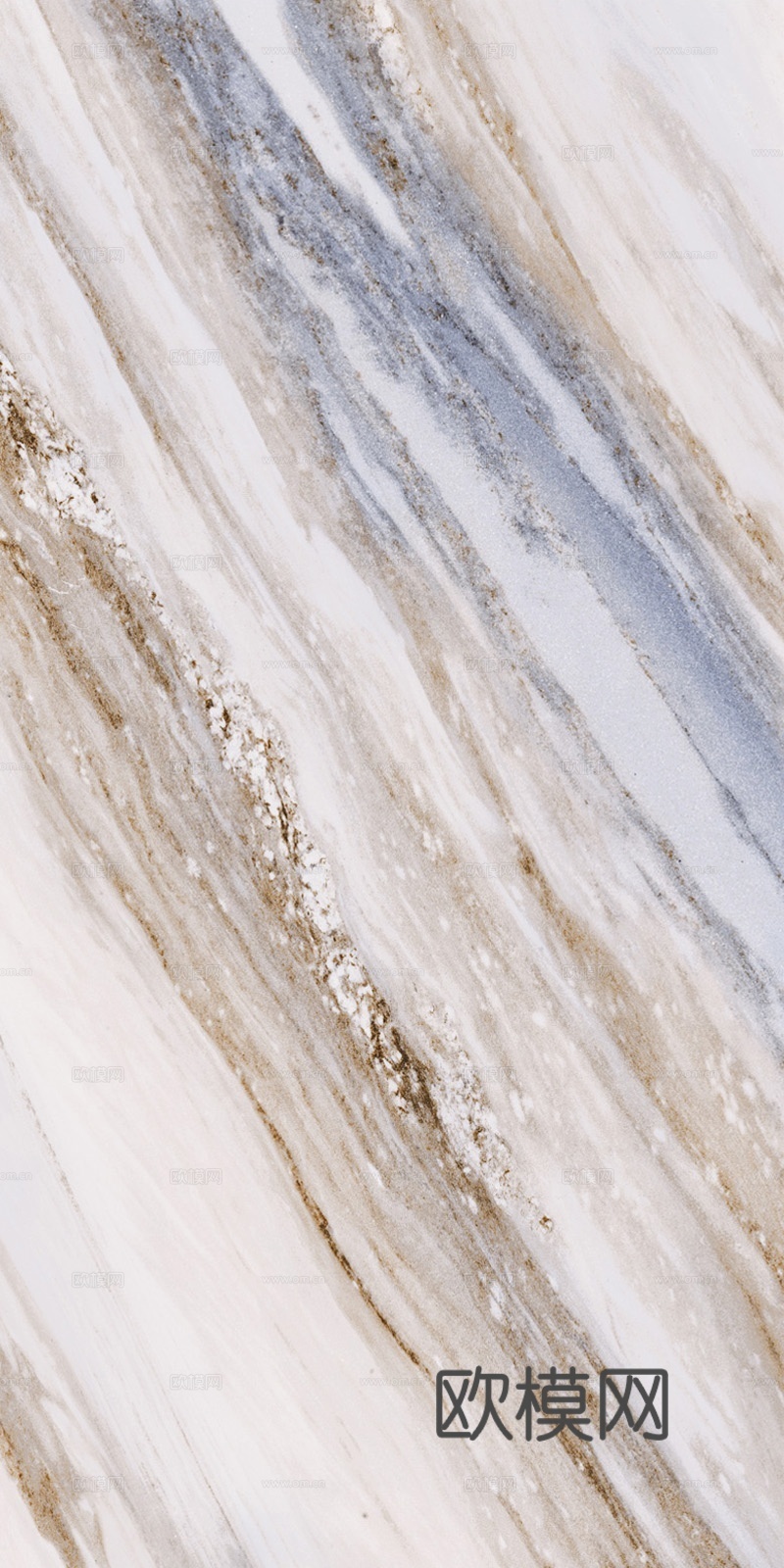 蓝色奢石大理石