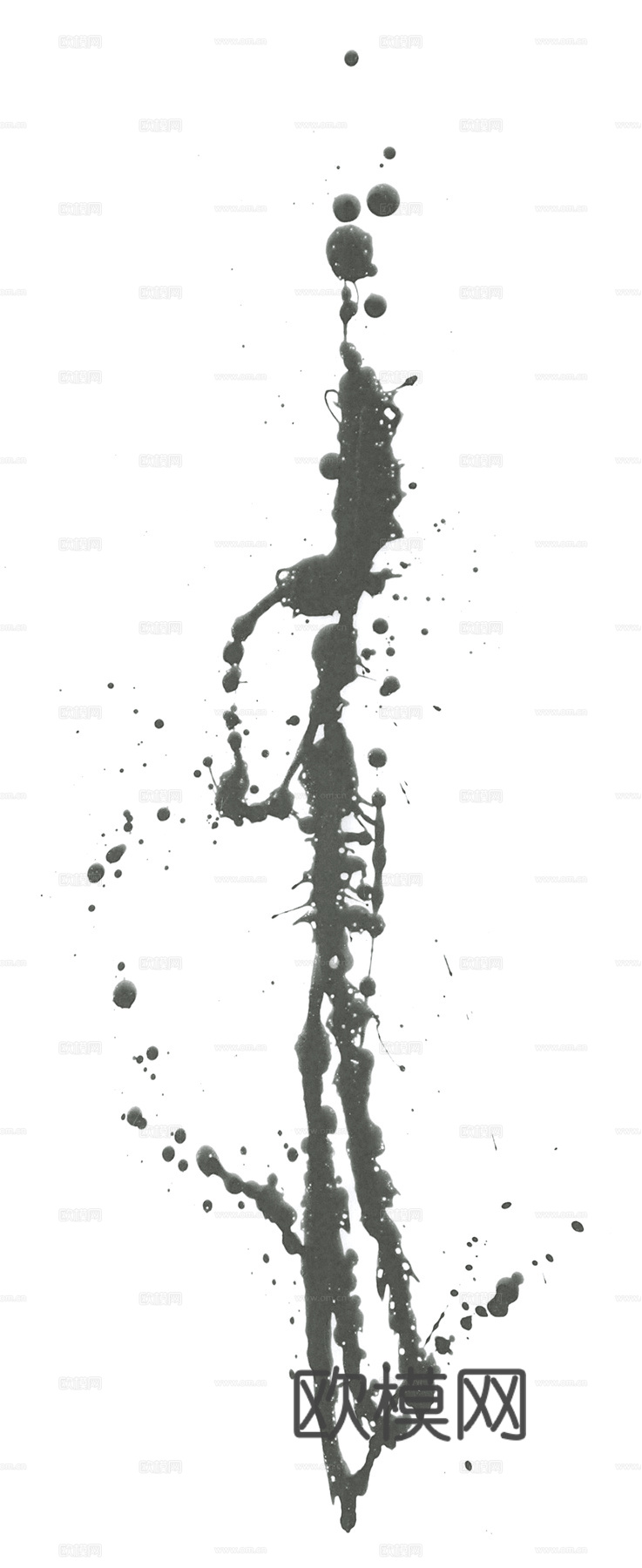 飞溅墨迹 水迹 泼墨 污迹 污渍 墨水涂鸦 抽象艺术画下载