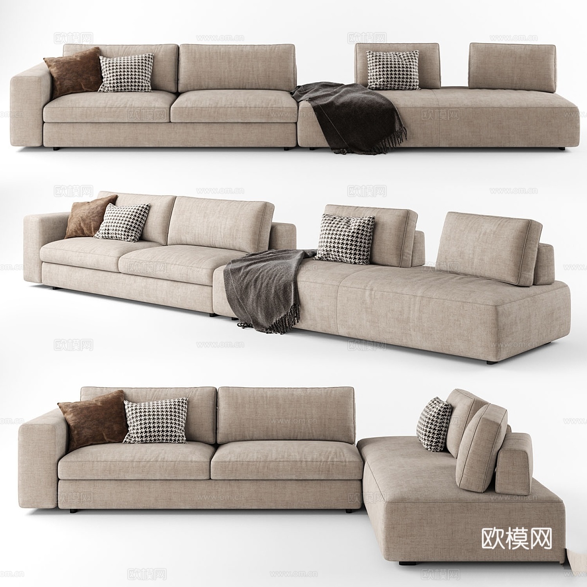 DitreItalia URBAN 2.0沙发3d模型下载