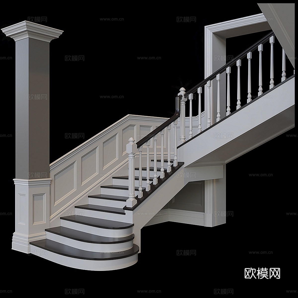 楼梯3d模型下载