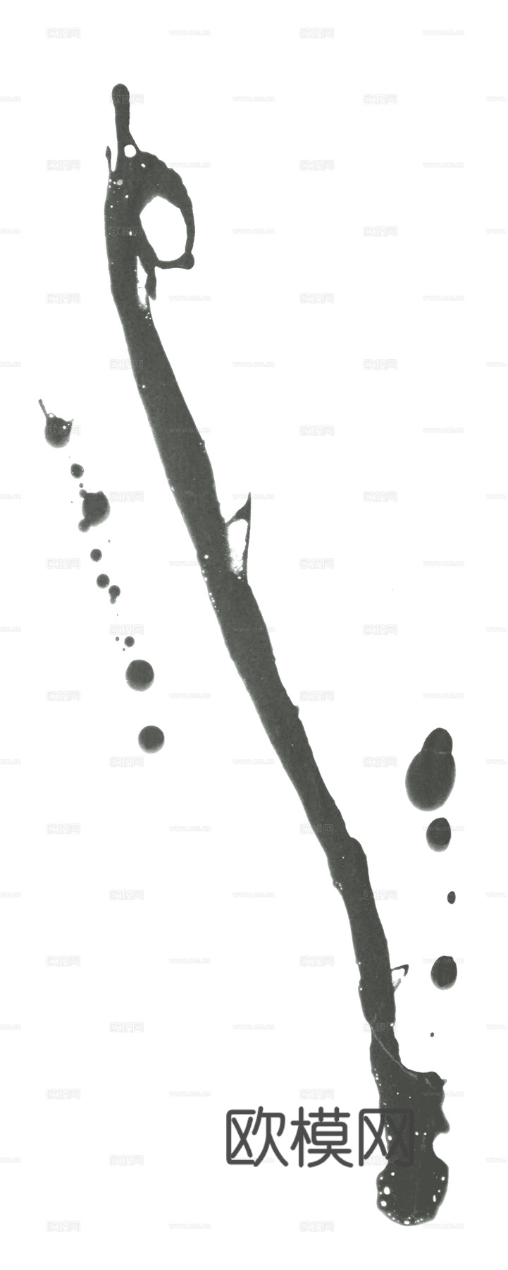 飞溅墨迹 水迹 污迹 污渍 墨水涂鸦 抽象艺术画