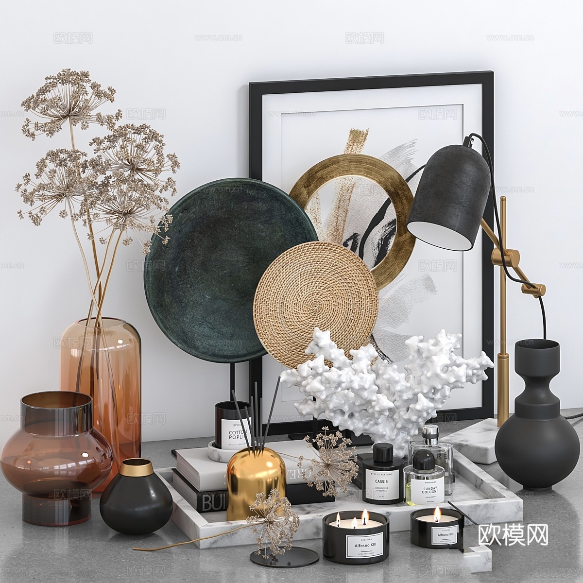 装饰套装043d模型