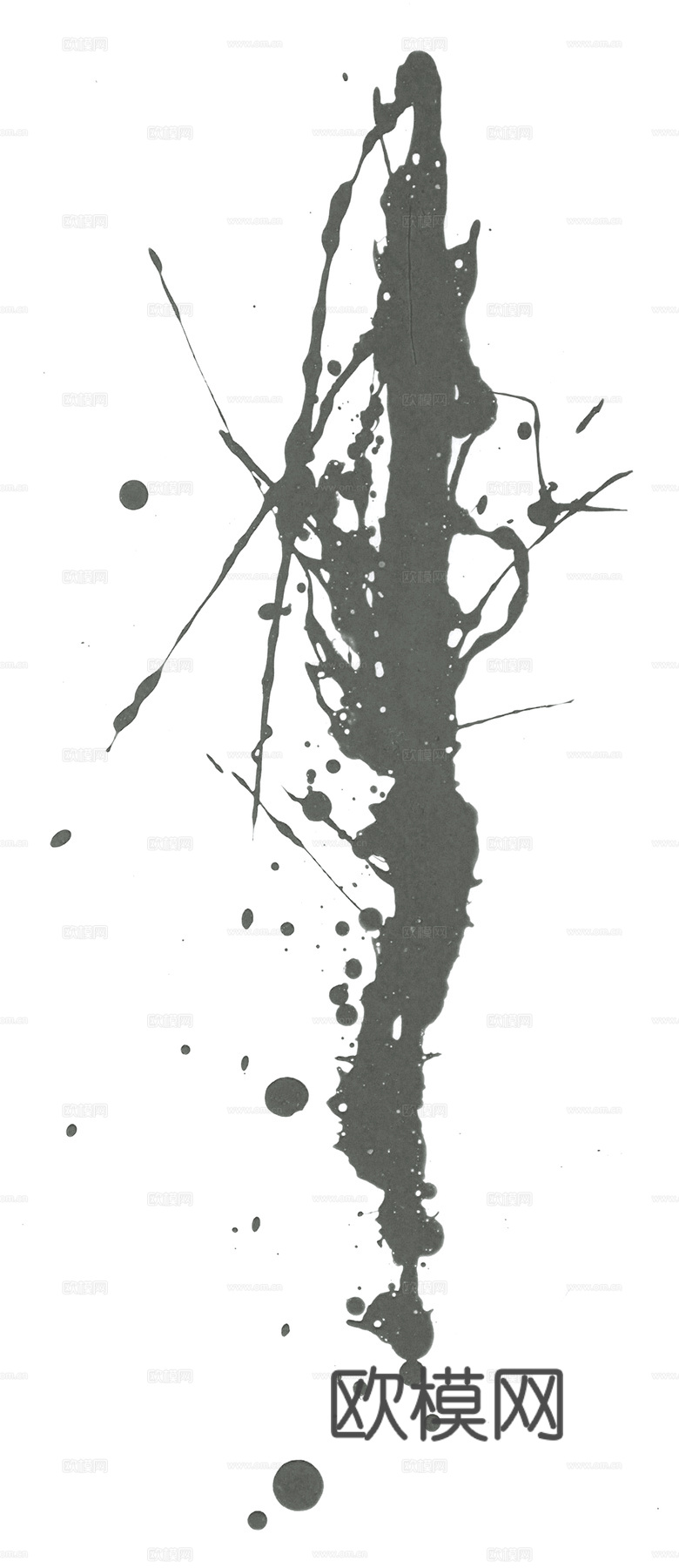 飞溅墨迹 水迹 泼墨 污迹 污渍 墨水涂鸦 抽象艺术画下载
