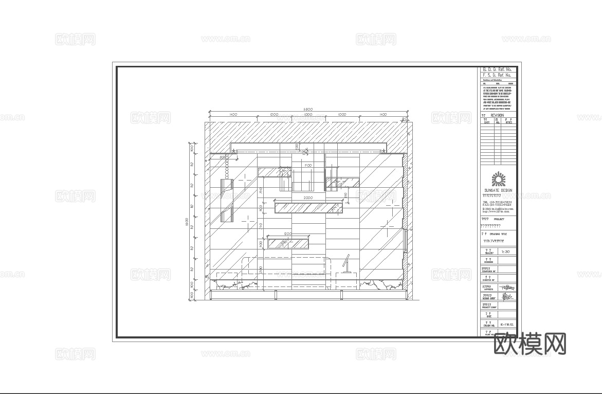 最新11套 酒吧 KTV 施工图合集cad施工图