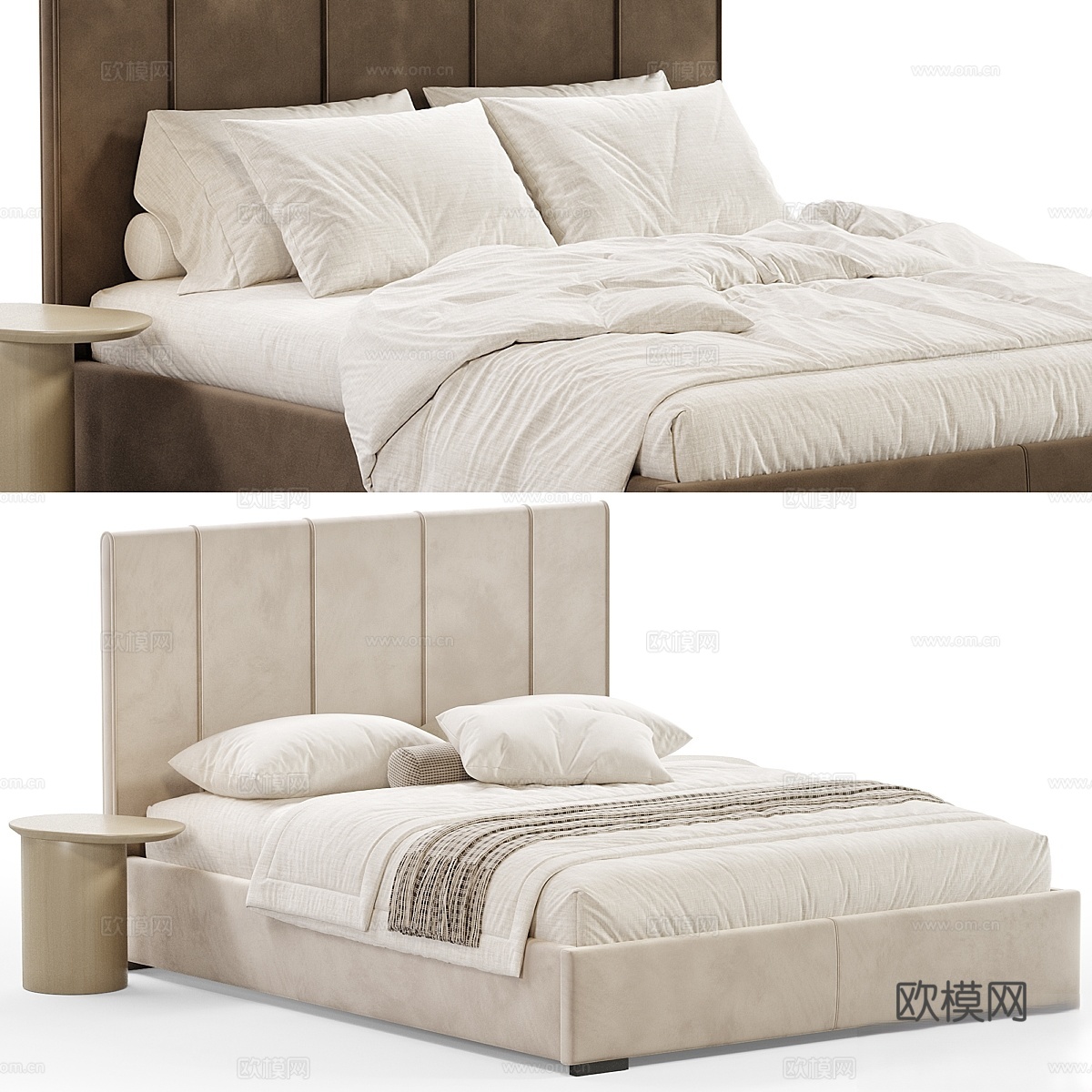 Divan Ru品牌Sharon 160床3d模型