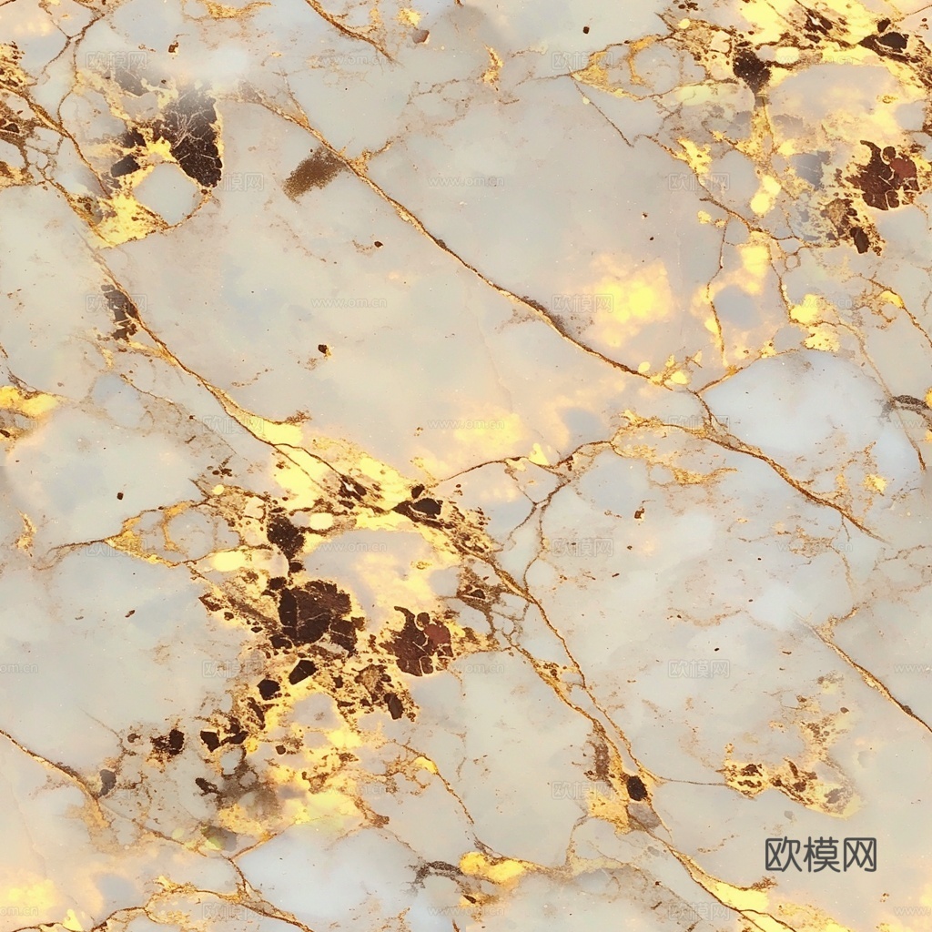 连纹发光大理石贴图