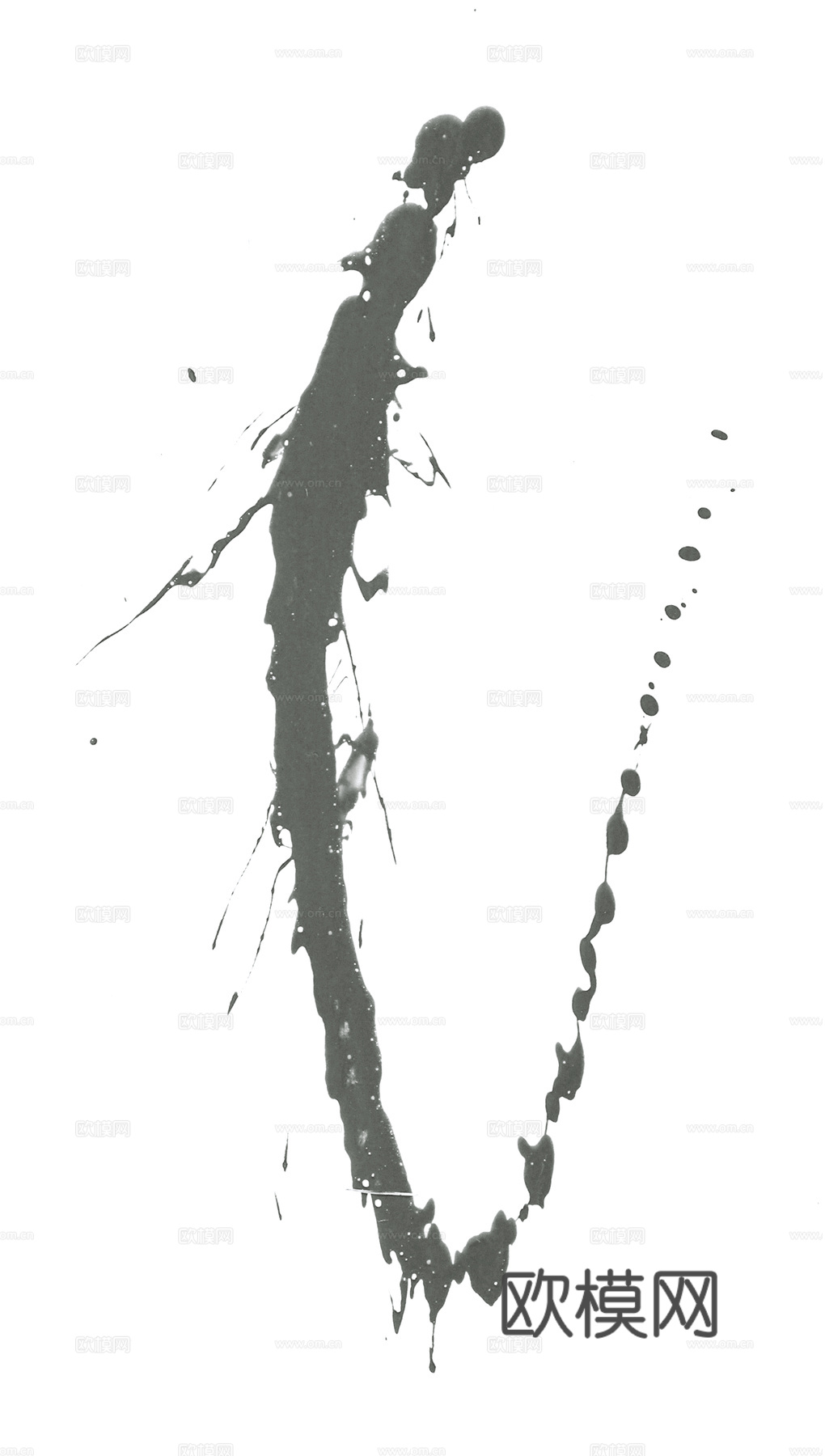 飞溅墨迹 水迹 污迹 污渍 墨水涂鸦 抽象艺术画下载