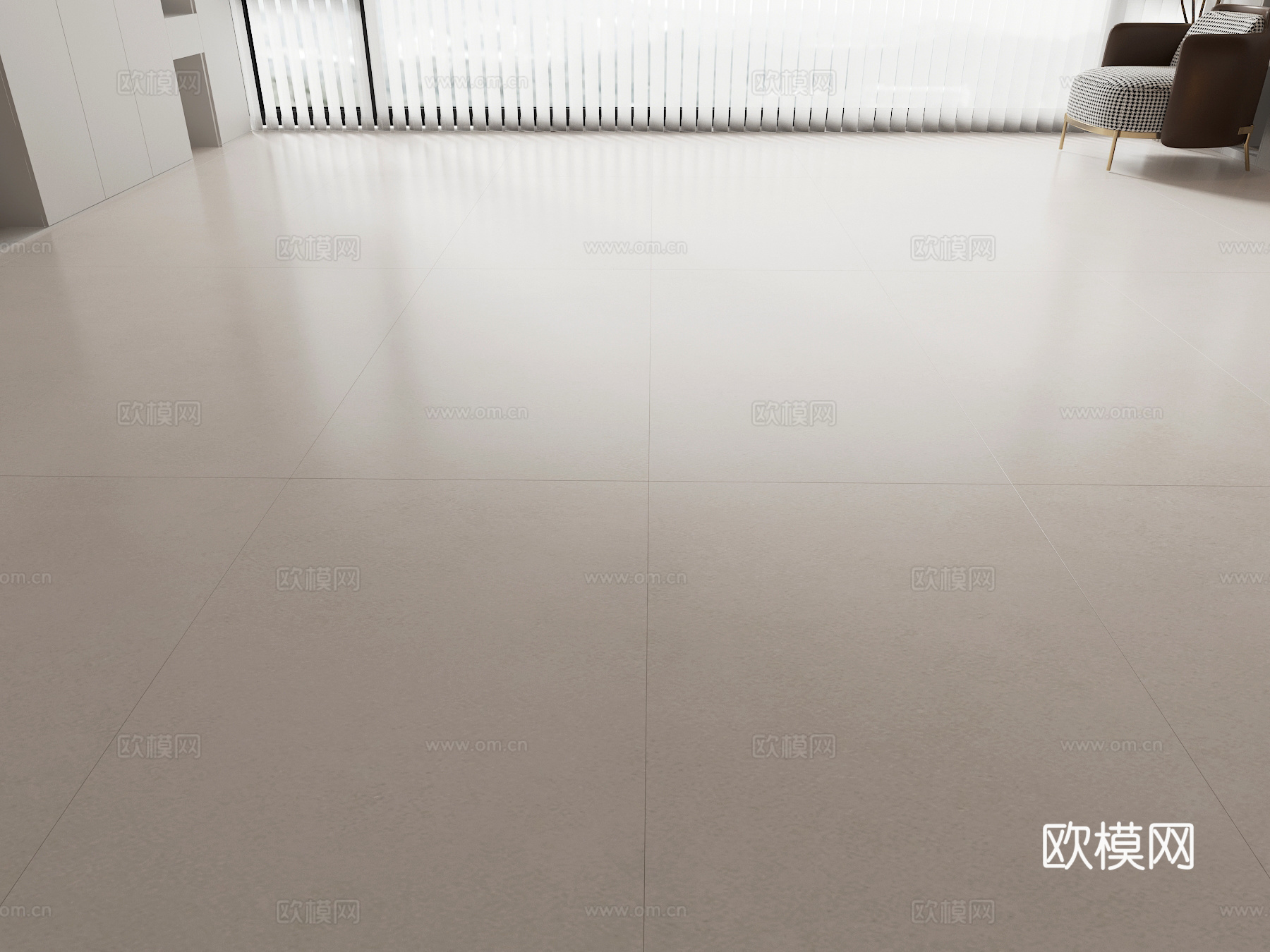 奶油风瓷砖 柔光砖 米色柔光砖 宅寂风地砖 暖色地砖 肌肤釉su模型