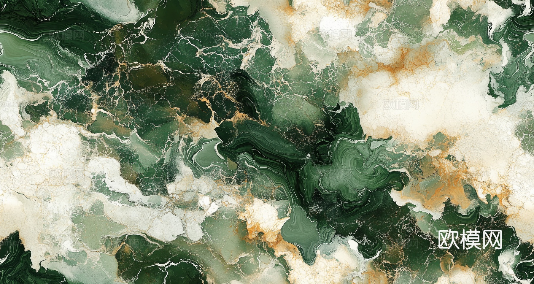 绿色网纹大理石贴图