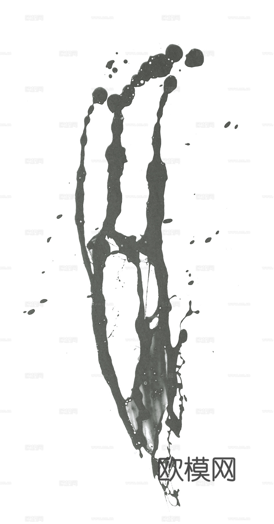 飞溅墨迹 水迹 泼墨 污迹 污渍 墨水涂鸦 抽象艺术画下载