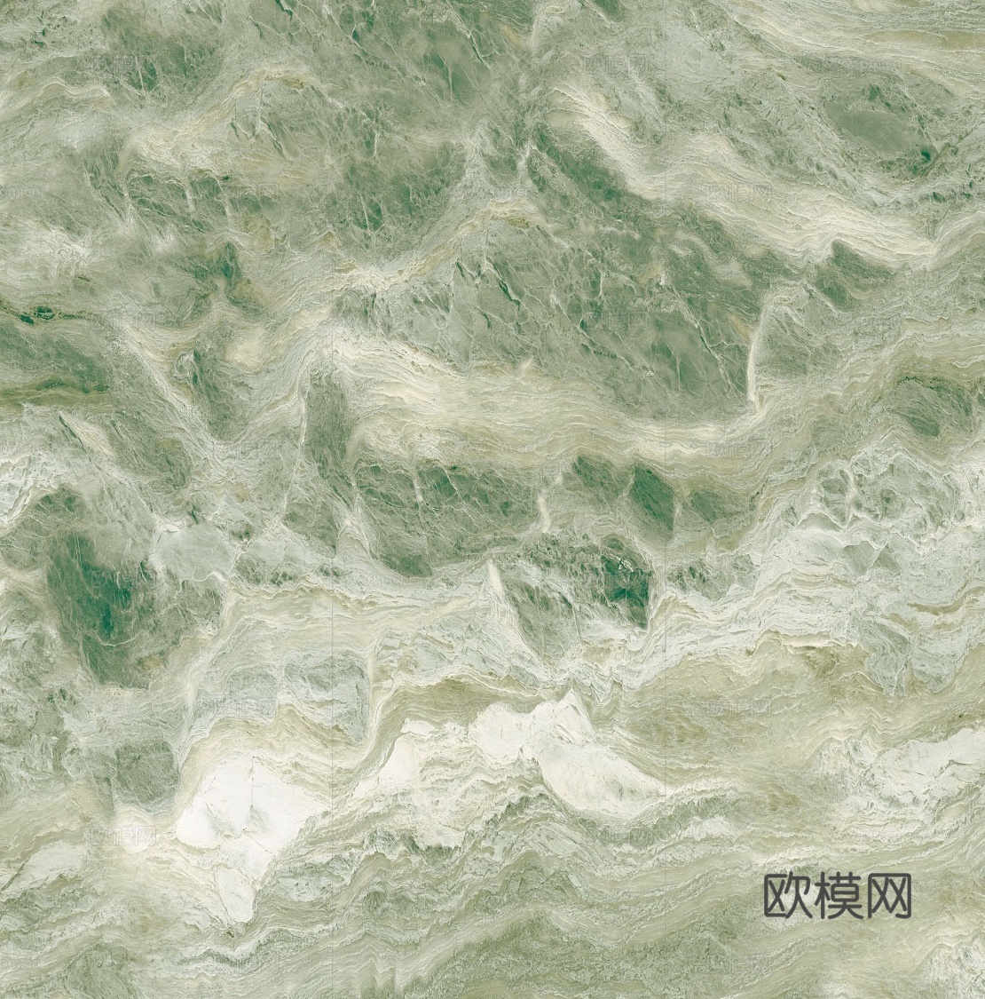 轻奢绿色奢石大理石贴图