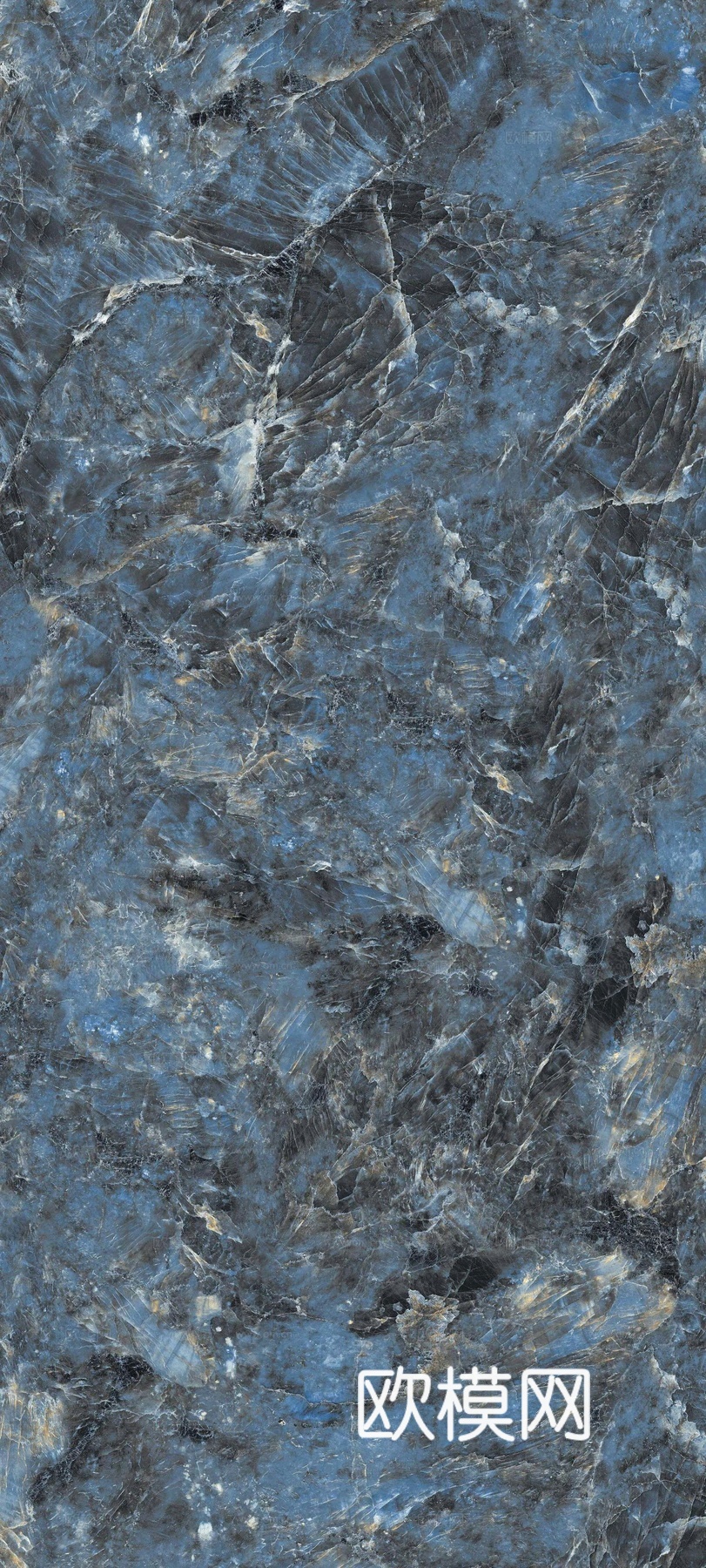 意式轻奢岩板蓝翡翠贴图