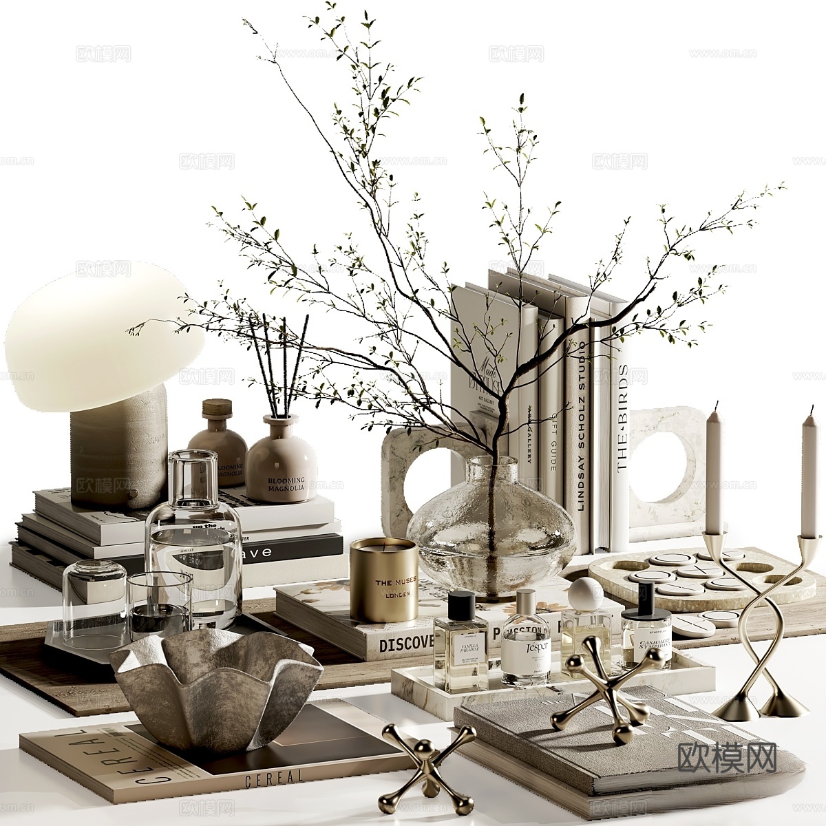 装饰套装363d模型