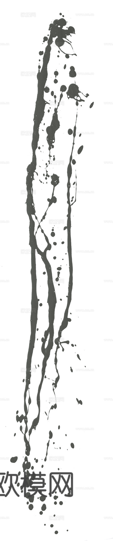 飞溅墨迹 水迹 污迹 污渍 墨水涂鸦 抽象艺术画