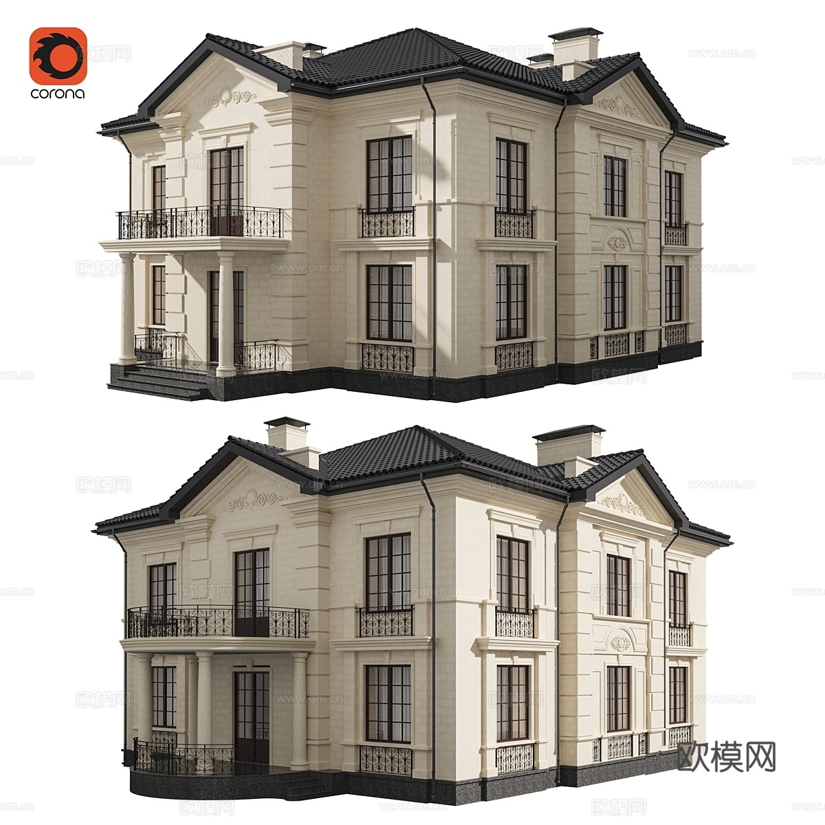 乡村小屋023d模型下载