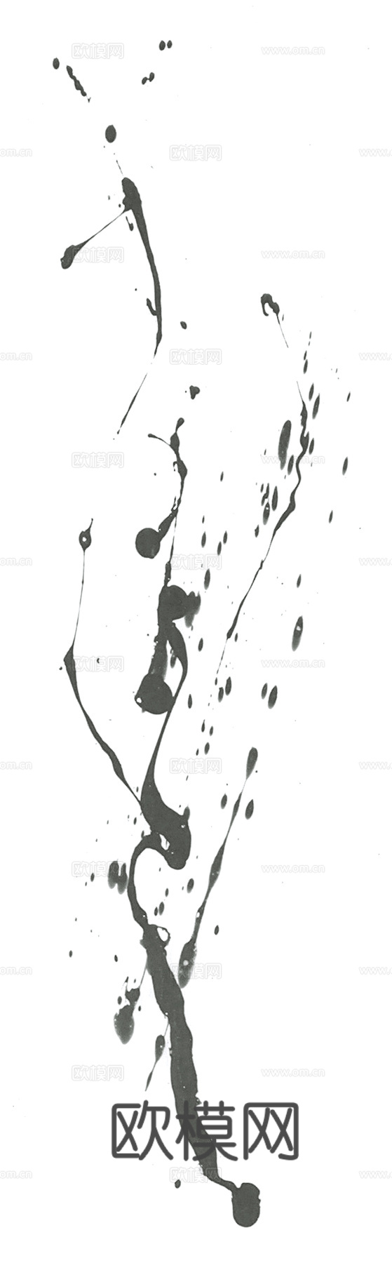 飞溅墨迹 水迹 污迹 污渍 墨水涂鸦 抽象艺术画