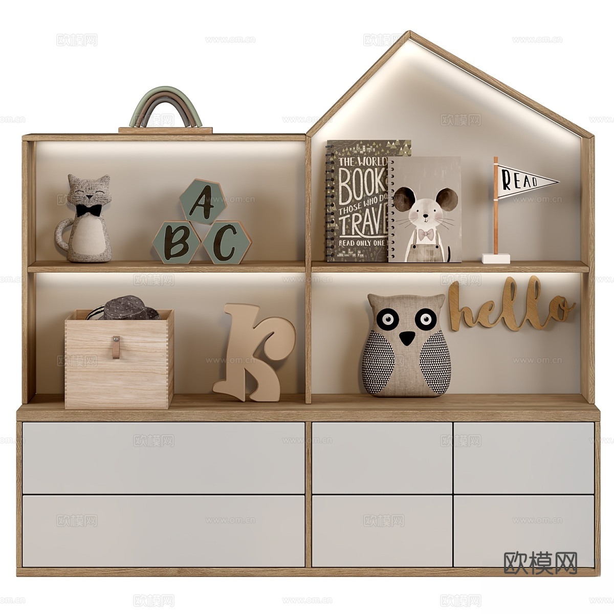 定制儿童家具 5393d模型下载