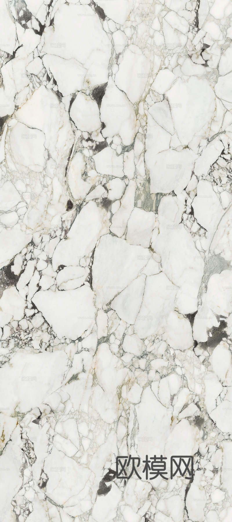 奶油宝格丽白色大理石