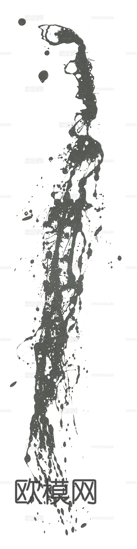 飞溅墨迹 水迹 泼墨 污迹 污渍 墨水涂鸦 抽象艺术画下载