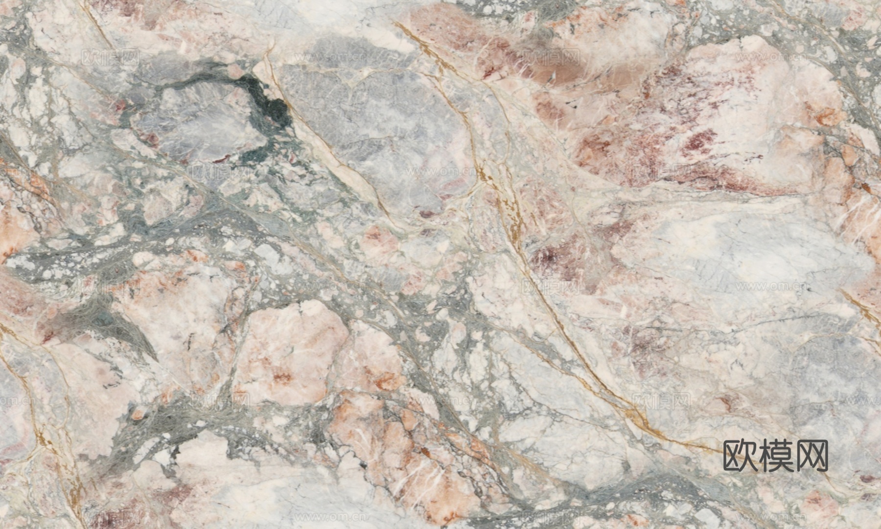 四季粉大理石奢石贴图
