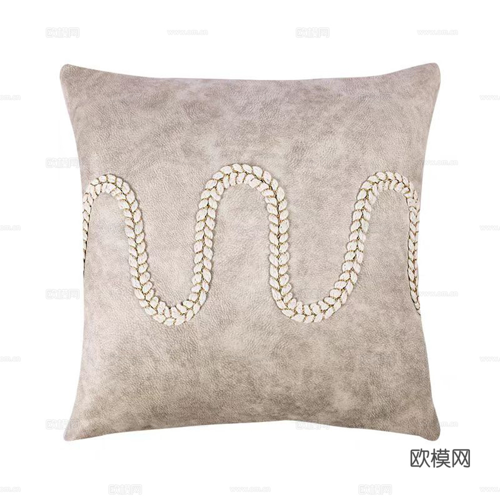 现代抱枕 枕头 布艺抱枕 条纹抱枕