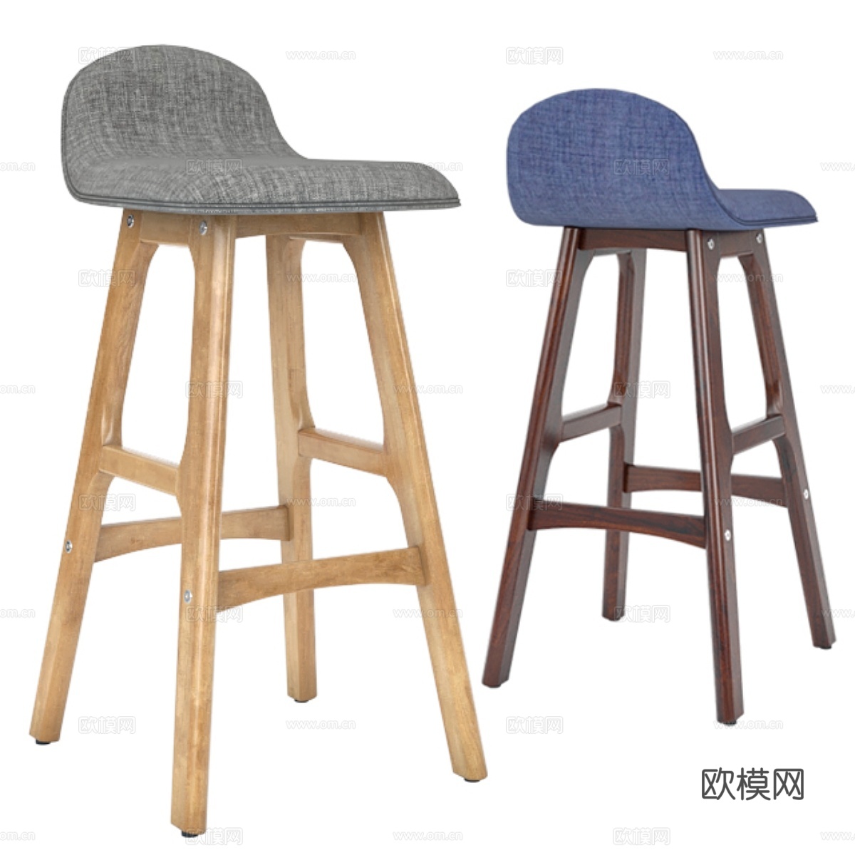 吧凳3d模型