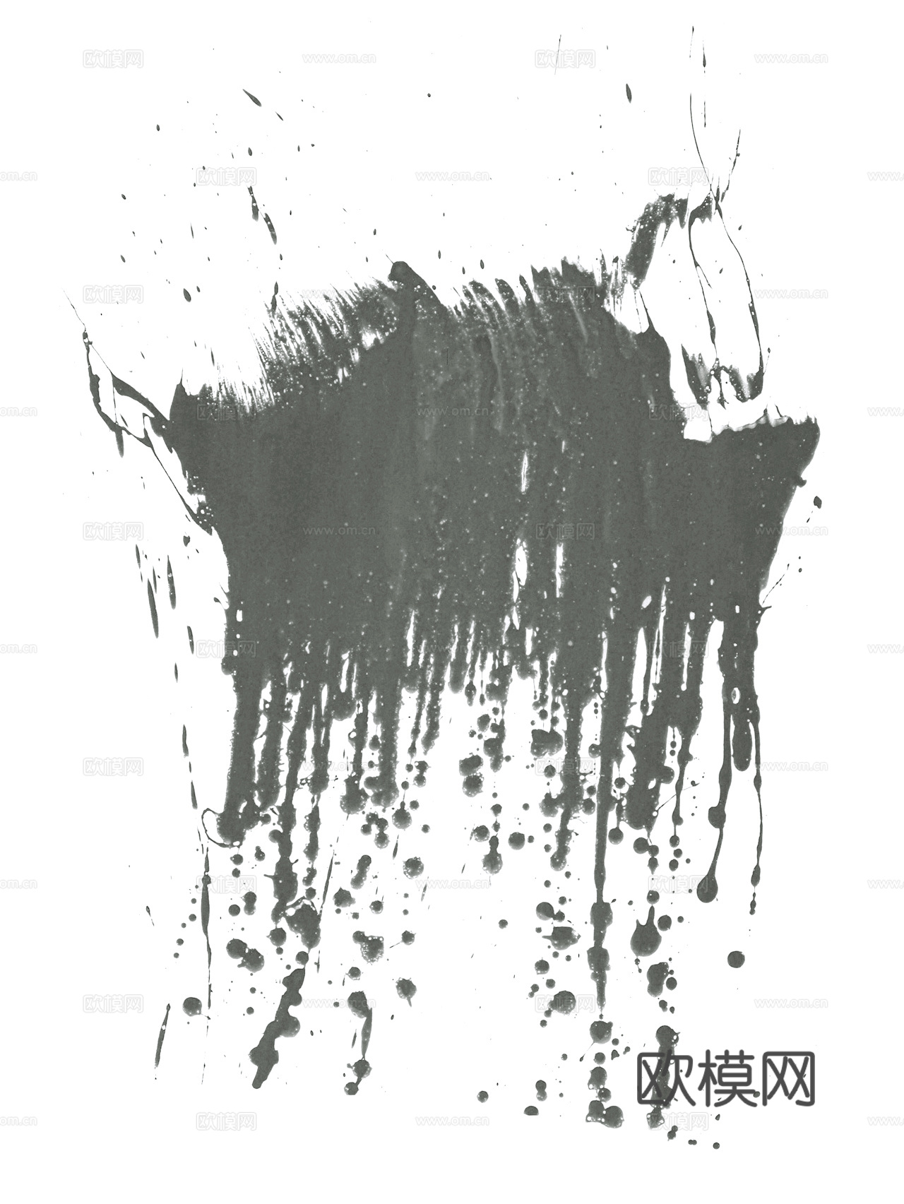 飞溅墨迹 水迹 泼墨 污迹 污渍 墨水涂鸦 抽象艺术画下载