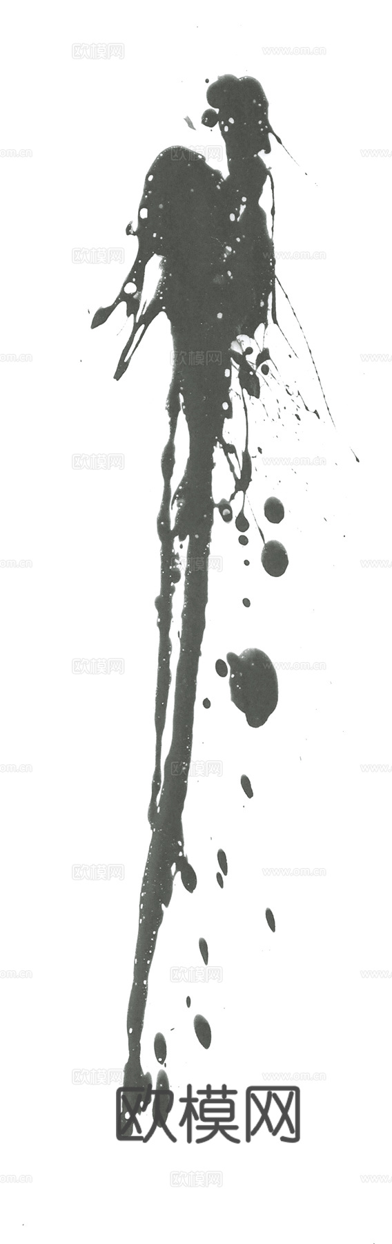 飞溅墨迹 水迹 污迹 污渍 墨水涂鸦 抽象艺术画