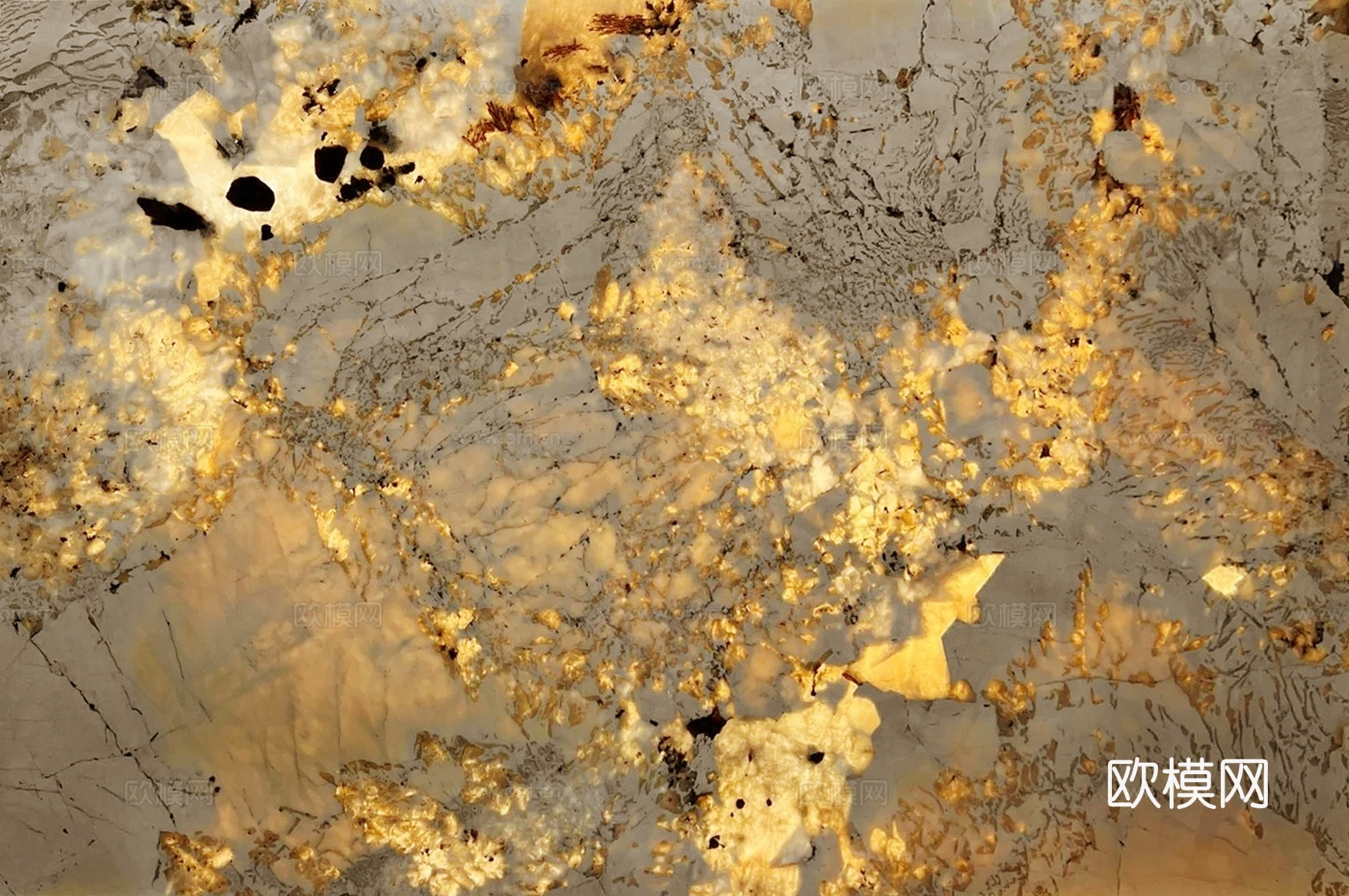 现代大理石奢石透光石