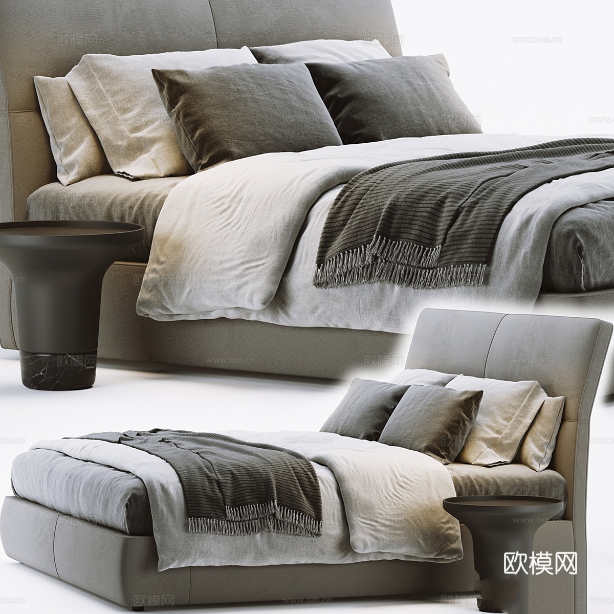 餐桌套装 033d模型下载