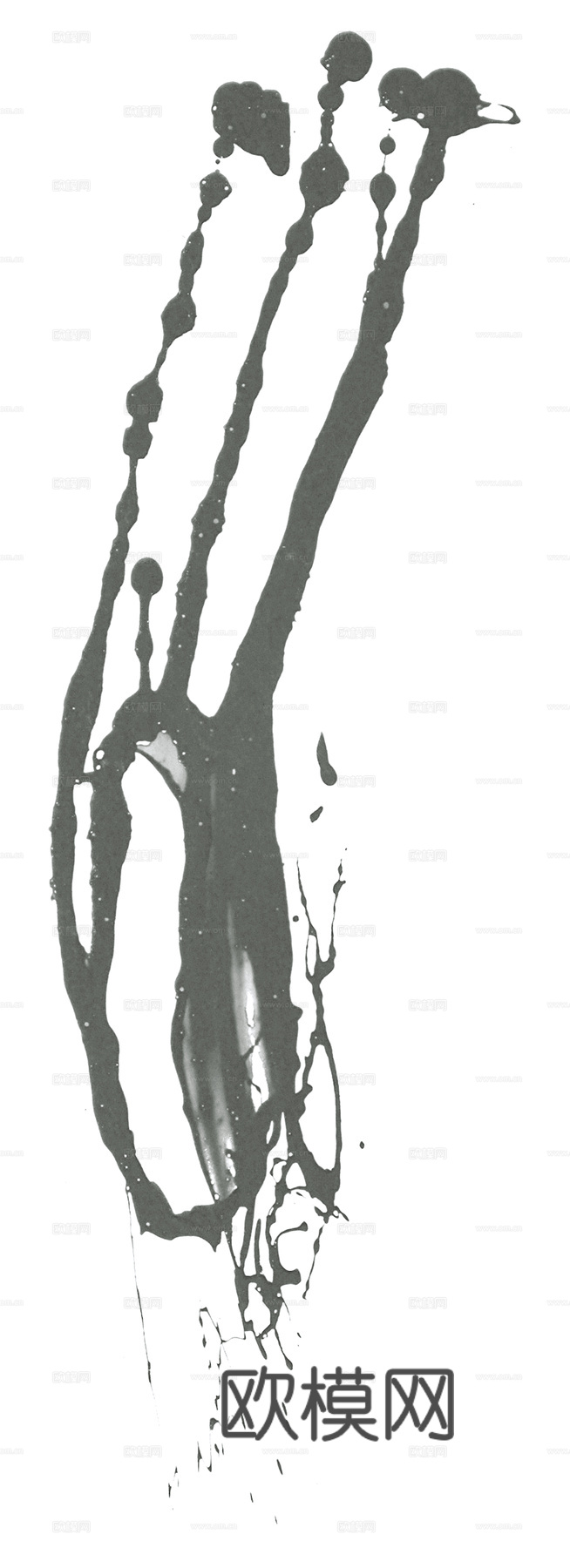 飞溅墨迹 水迹 污迹 污渍 墨水涂鸦 抽象艺术画下载
