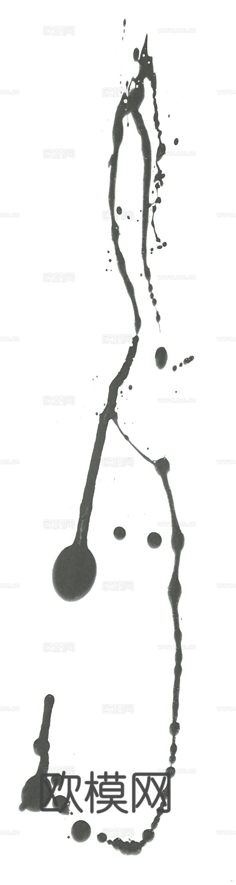 飞溅墨迹 水迹 污迹 污渍 墨水涂鸦 抽象艺术画