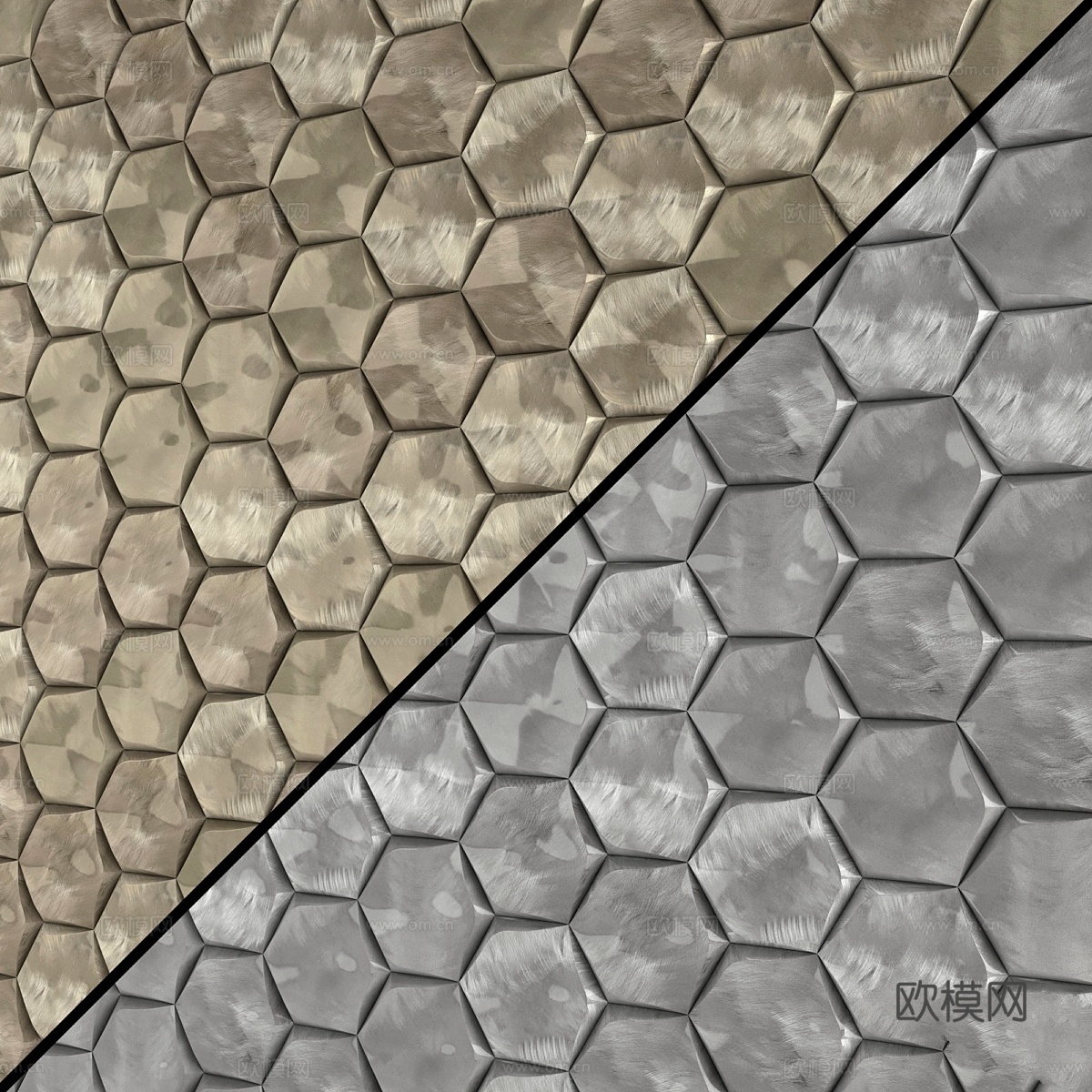 L Antic Colonial 重力铝制迪拜3d模型