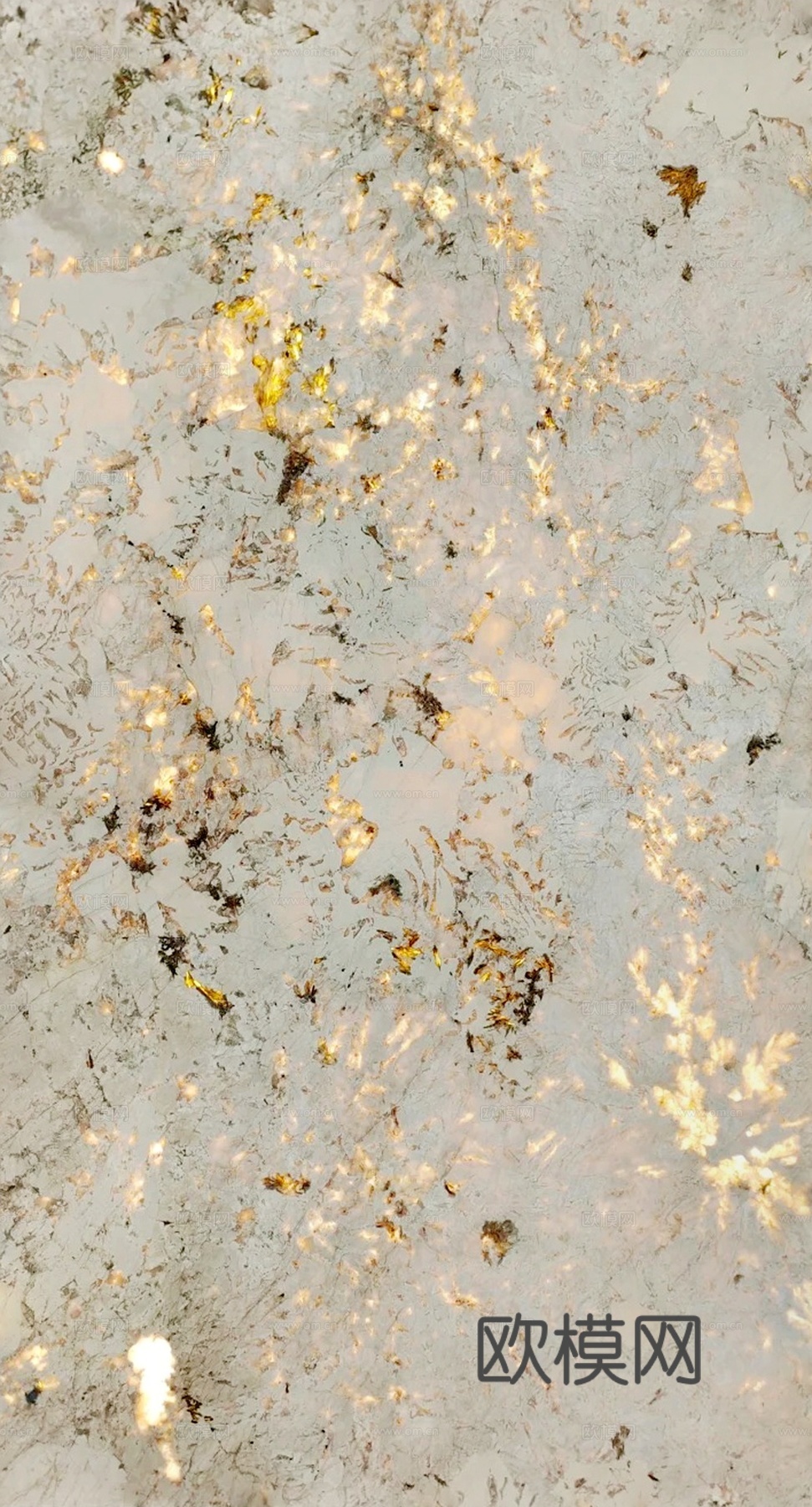 孔雀开屏无缝发光奢石贴图