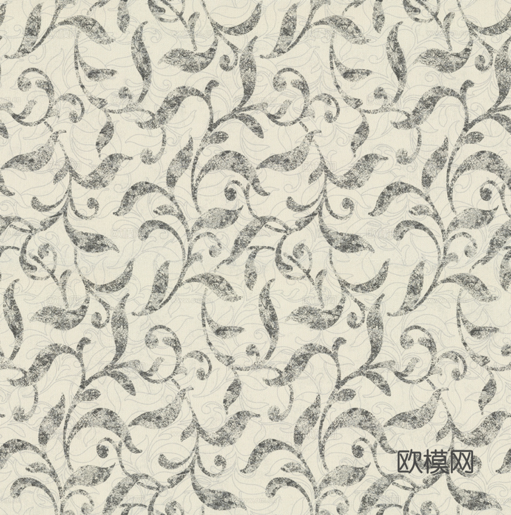 无缝简约花纹壁纸